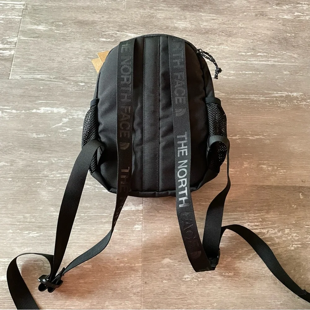 The North Face Bozer Mini Backpack - Red Violet/TNF Black (pink and black) - Picture 3 of 11